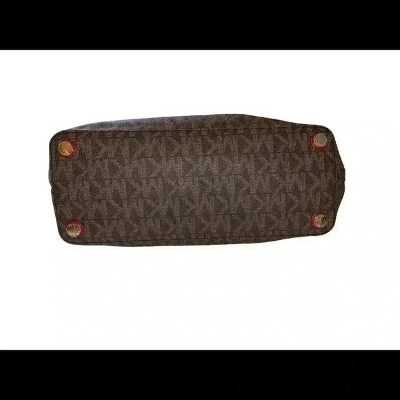 MICHAEL KORS Brown/Red Satchel - Picture 8 of 11